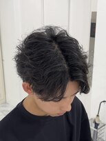 アンダーバーホワイト 広島 並木店(_WHITE)&nbsp;フェザーショート×フェザーパーマ×メンズパーマ【広島】