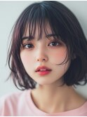レイヤーカット×カラー/インナーカラー/髪質改善/韓国/ブリーチ