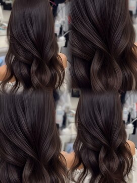 アマトウキョウスマートサロン(AMA TOKYO×Smart Salon) くびれレイヤー/顔まわりカット/くびれ巻き/レイヤーカット