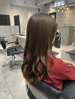 シーク センター南店(seek)&nbsp;暗すぎない柔らかな質感が人気のカラー「アンバー」☆