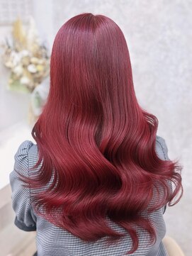 ラビス(Lovis) ミディアム/暗めカラー/デザインカラー/フェイスフレーミング