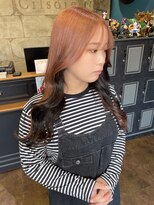 ジアン(JIEN)&nbsp;pink beige×black