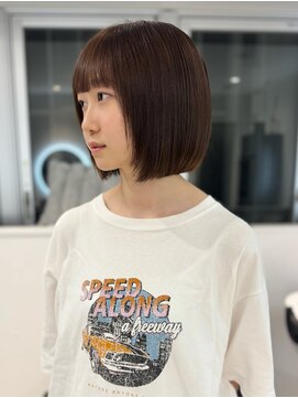 ホープ(hope) あご下2cm 平行ボブ 梅田