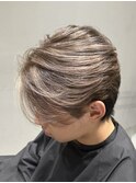 ナチュラルメンズバレイヤージュ