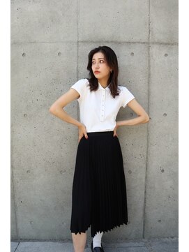 【髪質改善】透け感ストレートスタイル