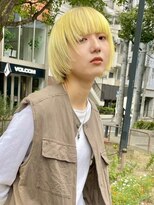 ネハス 名古屋栄店(nehus.)&nbsp;ブリーチハイライト髪質改善ダブルカラーレイヤーカット