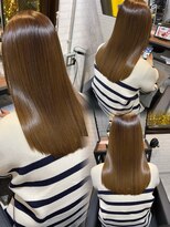 ジーナ 福岡藤崎(Zina)&nbsp;[Zina福岡藤崎]髪質改善/大人ガーリー/縮毛矯正/前髪/顔周り