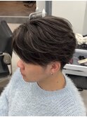 リバースセンターパート ハイライト ホワイトベージュ 鹿児島