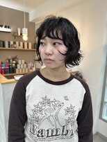 アト(Ato.) くしゃっとした質感が可愛いボブパーマ◎