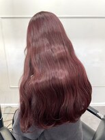シーン(seen)&nbsp;【ブリーチなしローズピンクパープル】ワインレッドブラウン