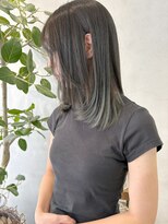 ミント(mint)&nbsp;☆オリーブグレージュ☆ブリーチなしダブルカラー☆ブリーチ☆