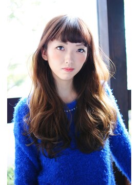 アンテレ ゆったりふんわりロング前髪カールン