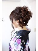 袴の着付け＆ヘアーセット