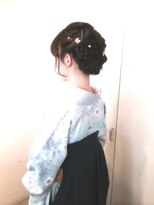 アビリティ ヘアー(ability hair) 蒲田　abilityhair 卒業式フェミニンアップ