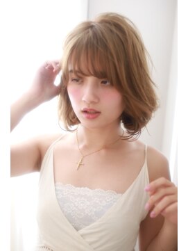 ネオリーブアイム 横浜西口店(Neolive aim) Neolive aim ハイトーンベージュのワンカールボブ