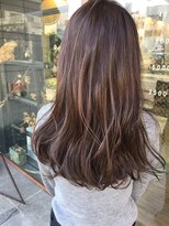 ニコアヘアデザイン(Nicoa hair design) ベージュで冬