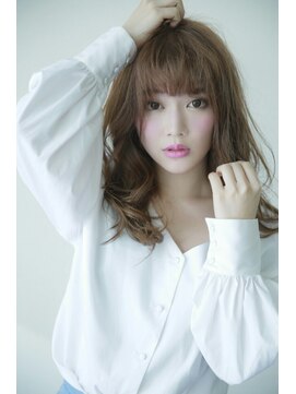 パルフェ ヘアー バイ オーク 九大学研都市(parfait hair byOAK) 【九大学研都市店】甘め★厚めバング★