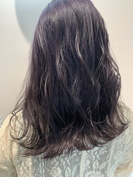 リアン(Lien) Lien☆フォギーベージュ×ハイライトカラー×パープルグレー