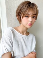 アフロート ディル(AFLOAT D'L) 30代40代に人気！大人可愛い前髪ありのマッシュショート縮毛矯正