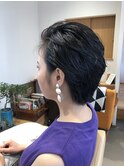 クールなオトナのオールバック