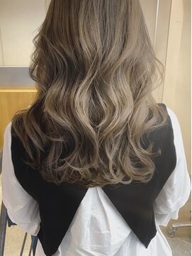 ウェイズ トウキョウ(Ways TOKYO) 淡色(AWAIRO) シークレットハイライト カーキベージュイメチェン