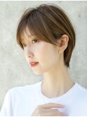 前髪あり大人ショート20代30代40代【AIN.表参道】川原大地