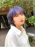 【藤田真由】ブルーラベンダー×ウルフレイヤー《大阪梅田駅》