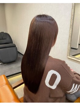 ロータス (Lotus)の写真/【上福岡駅】超自然体縮毛矯正◎ダメージレスで髪に優しく、毛先まで柔らかさを感じる仕上がりに♪