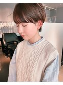 マッシュショート 丸みショート