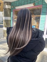 ピエスデシュブー(piece des cheveux) ハイライトエクステ 80枚