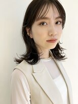 アンガーデン(Une GARDEN)&nbsp;外ハネミディアム×くびレイヤー　前髪カット/トリートメント