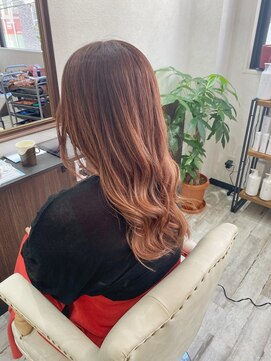 ベルヘアーデザイン 堺東(Belle hair Design) ハイライトカラー♪