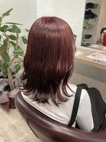 コワファーストナガサキシャンプーボーイ(COIFF1RST NAGASAKI SHAMPOO BOY)&nbsp;ブリーチなし チェリーレッド