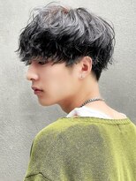マッシュ/ツイストパーマ/ツーブロック