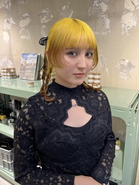 リム(LIM) イエローブラウンデザインカラー