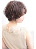 スタイルクーポンA　大人かわいい小顔ひし形ショートボブ