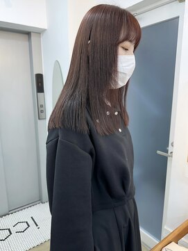 イコ 表参道原宿(ico) ラベンダーブラウン イルミナカラー LAケラチントリートメント