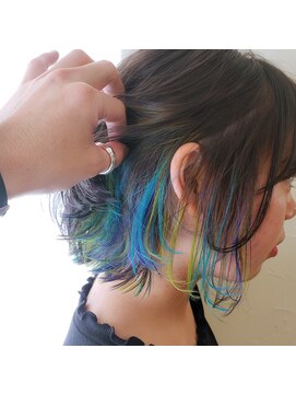 ログ(L.O.G) 【圧倒的モテ髪】カット+インナーカラー+トリートメント【那覇】