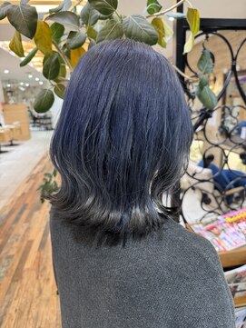 インク(inc) ネイビーブルー/エンドカラー