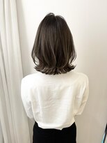 ネオリーブ チロル 横浜西口店(Neolive CiroL.)&nbsp;くびれボブ×ベージュ【黒髪小顔ボブルフワンレンネビージュ】