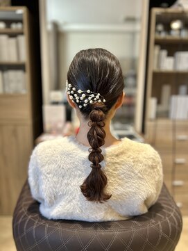 アヤナ バイ アヤラ(ayana by ayala) 【MICHIRU】ローポニー 編みおろし