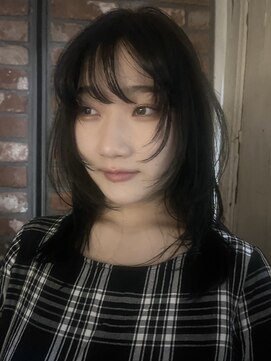 キャロルガーデンズ ボコカ 表参道(Carroll Gardens bococa) 【riNa】レイヤーカット、ミディアムレイヤー