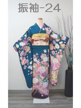 きものサロン すずめ屋 レンタル振袖(正絹)-24(翠玉)