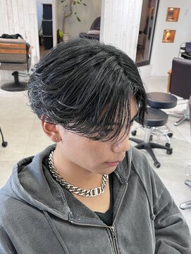 ジェントル(GENTLE) 毛流れセンターパート