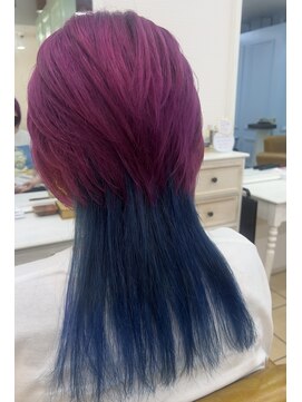 グラスペディア(graspedia) ピンク×ブルー【広島ハイトーン】【広島ツートンカラー】