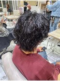 サーフカールシャドウパーマ波巻きパーマメンズパーマ