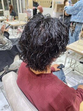 ゼスト フィーノ(ZEST fino) サーフカールシャドウパーマ波巻きパーマメンズパーマ