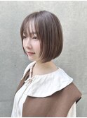髪が柔らかく見えるブラウンカラー【銀座/有楽町】30代40代50代