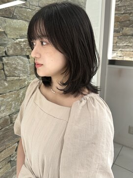 ザザ ZA/ZA 目白 艶髪レイヤースタイル