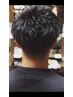 メンズカット+大人気炭酸シャンプー付き！￥5500